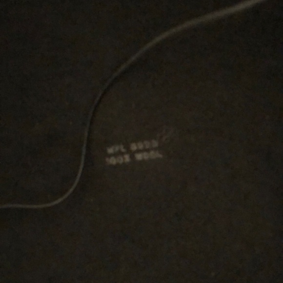 Black Wool Hat - Picture 3 of 6